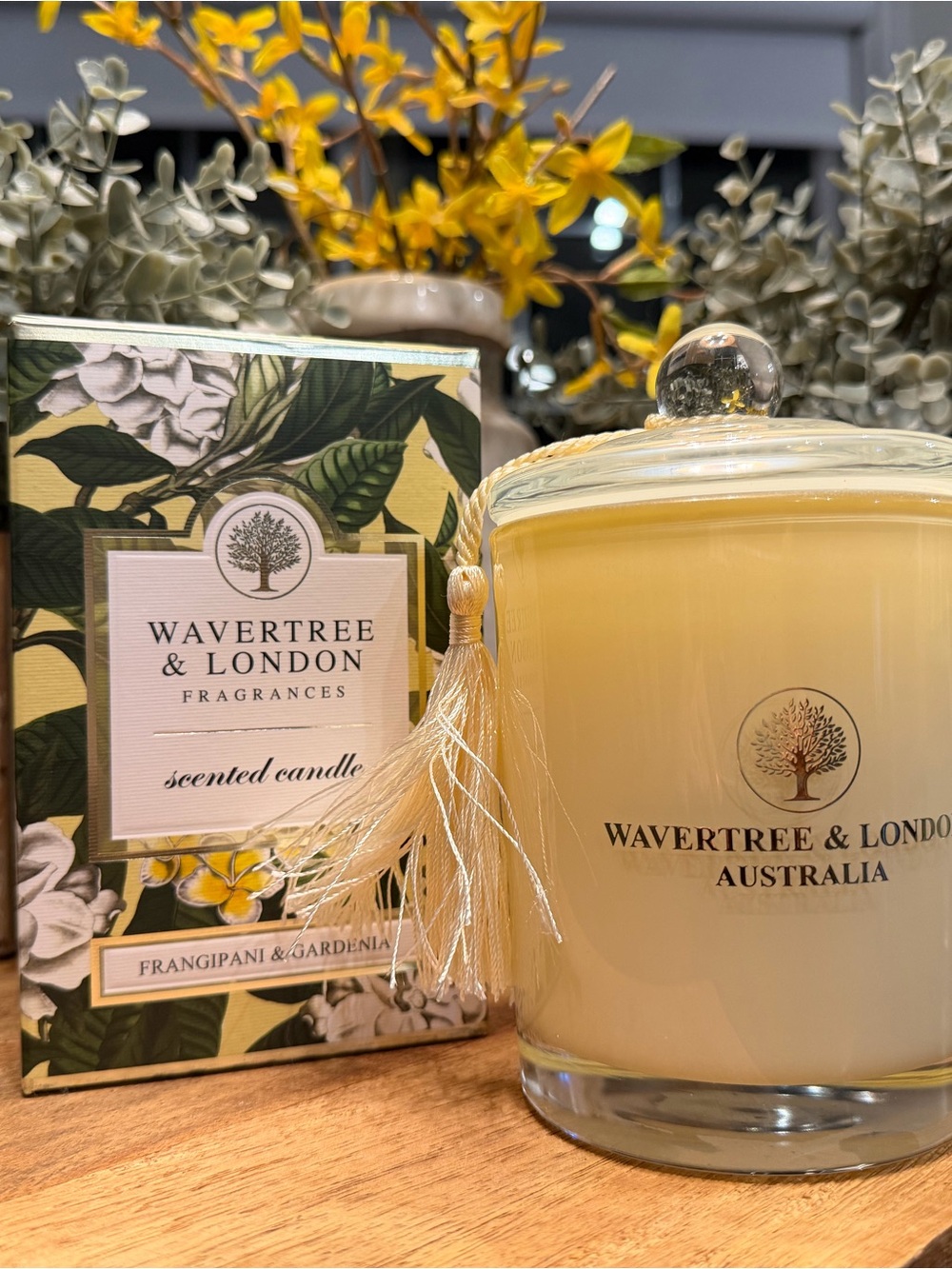 Wavertree and London Frangipani & Gardenia Scented Candle - 11.6 oz